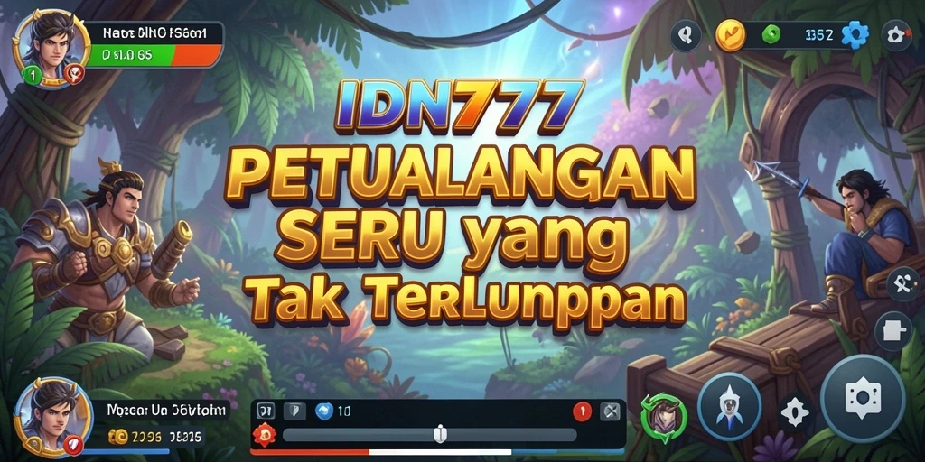 Tampilan gameplay seru dan menegangkan di IDN777.