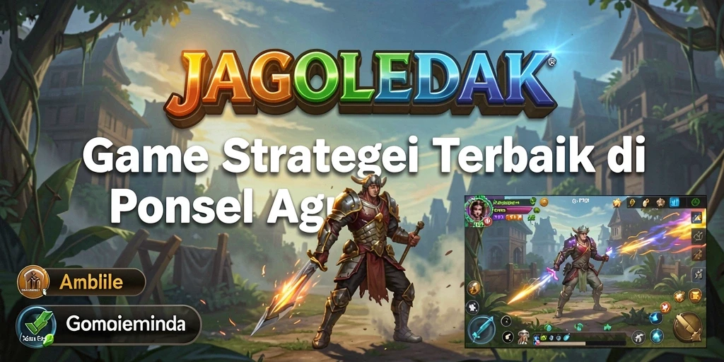 Tampilan menarik saat berperang dalam JAGOLEDAK dengan strategi yang mendalam.