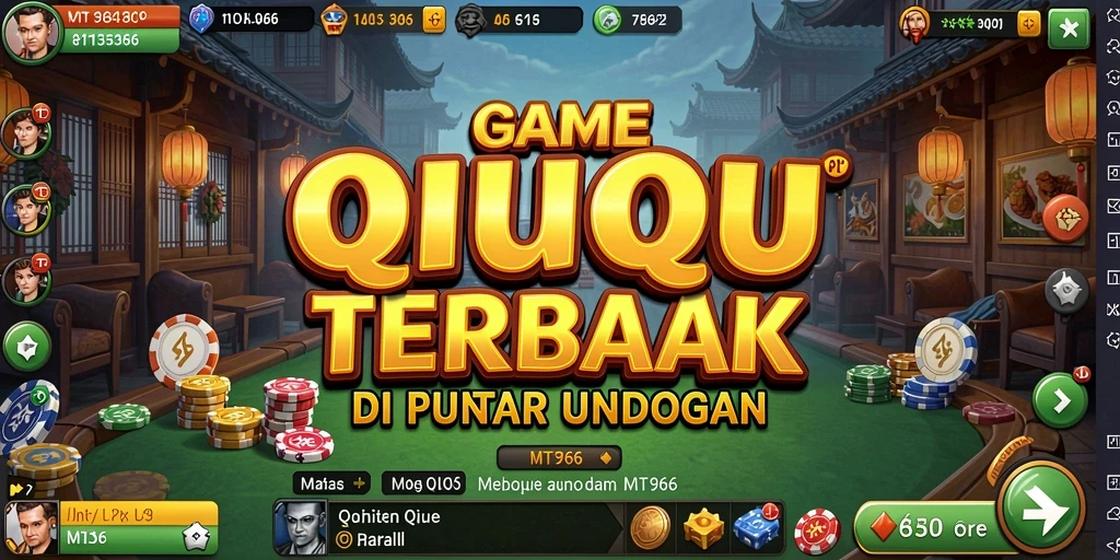 Tampilan gameplay QiuQiu yang seru dan menarik di MT966.