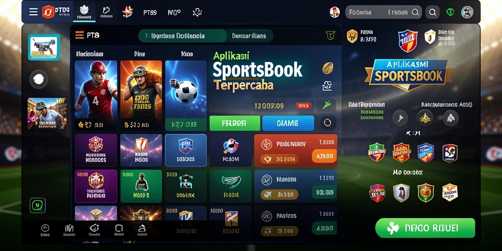 Tampilan menarik dari permainan sportsbook di PT89.