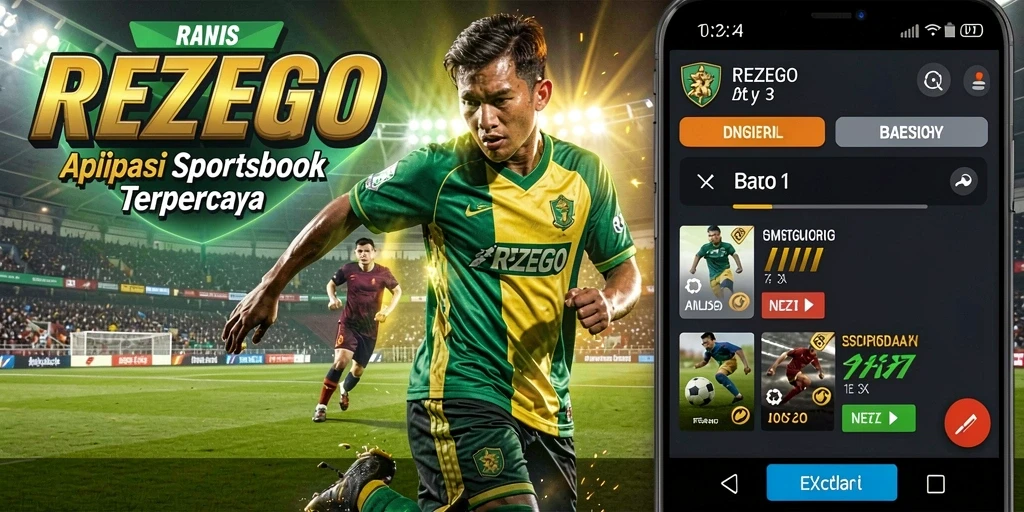 Tampilan gameplay menarik di aplikasi Sportsbook REZEGO.