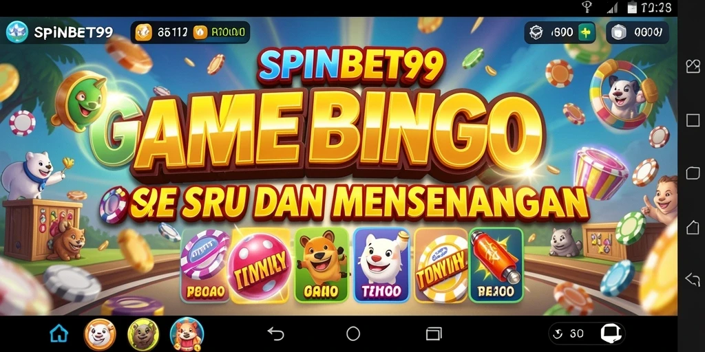 Tampilan gameplay SPINBET99 yang seru dan interaktif.