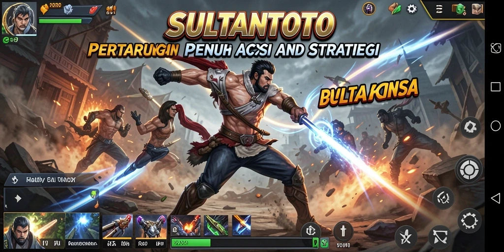 Tampilkan gameplay Fighting yang mendebarkan dari SULTANTOTO.