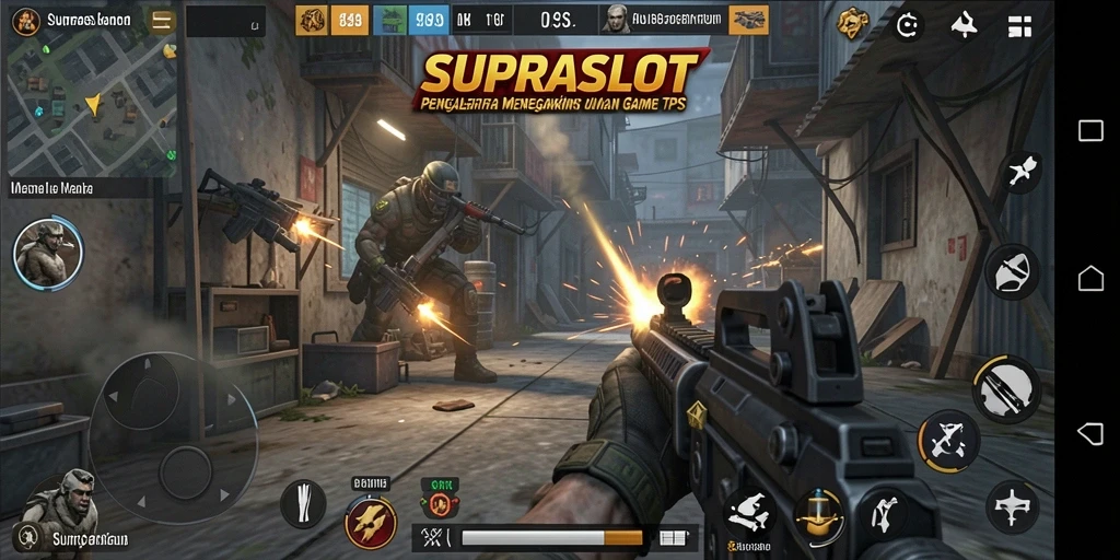 Tampilan menarik dari gameplay SUPRASLOT yang mendebarkan.